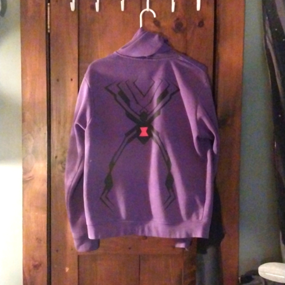 Purple Windowmaker Zip-up Hoodie